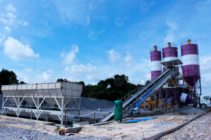 Бетонный завод HZS90. Фото 2