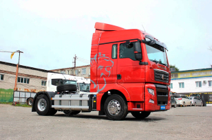 Седельный тягач SITRAK C7H 4x2 480 л.с АКПП, пневматическая подвеска. Фото 4