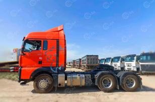 Седельный тягач SITRAK C7H 6х4 540 л.с. рессорная подвеска, с гидравлическим замедлителем. Фото 4