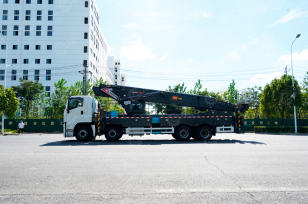 Автовышка Qingling на шасси ISUZU 8Х4 дв 221kw высота подъёма 70м гп корзины 200кг. Фото 2