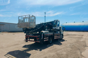 Автовышка WANBANG на шасси ISUZU 4Х4 дв 151Kw высота подъёма 45м. Фото 2