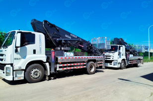 Автовышка VIGRUS на шасси ISUZU 4Х4 дв 151Kw высота подъёма 45м. Фото 2