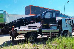 Автовышка VIGRUS на шасси ISUZU 4Х4 дв 151Kw высота подъёма 45м. Фото 3