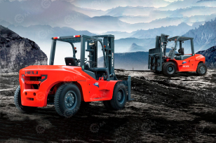 Вилочный погрузчик Heli CPСD70-QC1K2 дизельный гп 7т высота подъема 7м. Фото 1