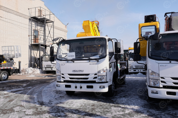 Автовышка VIGRUS GKS30.5 на шасси ISUZU 4Х2 	дв 94kw высота подъёма 30,5м гп корзины 400кг. Фото 14