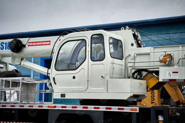 Автокран на шасси ISUZU 4x2 дв151kw крановая установка VIGRUS VGS16 гп 16т., 5 секций, стрела 36,6м управление крановой установкой рычагами. Фото 8