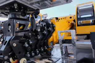 Автовышка VIGRUS GKS30.5 на шасси ISUZU 4Х2 	дв 94kw высота подъёма 30,5м гп корзины 400кг. Фото 7