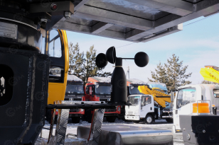 Автовышка VIGRUS GKS30.5 на шасси ISUZU 4Х2 	дв 94kw высота подъёма 30,5м гп корзины 400кг. Фото 6