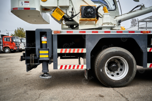 Автокран на шасси ISUZU 4x2 дв151kw крановая установка VIGRUS VGS16 гп 16т., 5 секций, стрела 36,6м управление крановой установкой рычагами. Фото 29