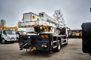 Автокран на шасси ISUZU 4x2 дв151kw крановая установка VIGRUS VGS16 гп 16т., 5 секций, стрела 36,6м управление крановой установкой рычагами. Фото 32