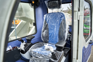 Автокран на шасси ISUZU 4x2 дв151kw крановая установка VIGRUS VGS16 гп 16т., 5 секций, стрела 36,6м управление крановой установкой рычагами. Фото 36