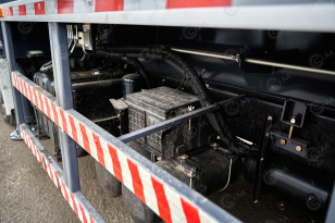 Автокран на шасси ISUZU 4x2 дв151kw крановая установка VIGRUS VGS16 гп 16т., 5 секций, стрела 36,6м управление крановой установкой рычагами. Фото 40