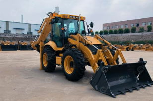 Экскаватор-погрузчик YINENG YN886H гп 2,5т ковш 1м3 дв CUMMINS. Фото 4