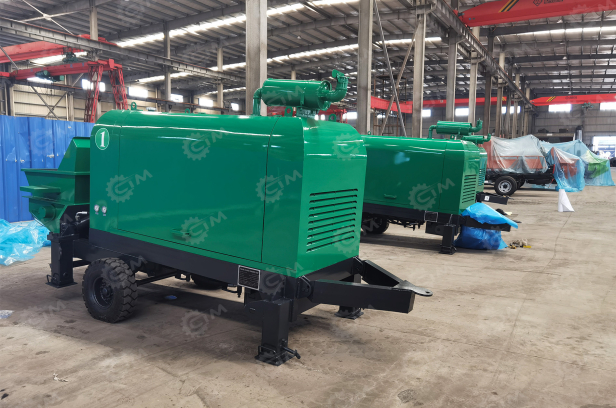 Бетононасос HBTS30.06.72R дизельный, с дополнительной комплектацией. Фото 4