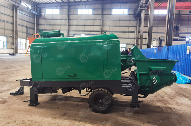 Бетононасос HBTS30.06.72R дизельный, с дополнительной комплектацией. Фото 5