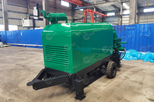 Бетононасос HBTS30.06.72R дизельный, с дополнительной комплектацией. Фото 1