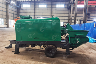 Бетононасос HBTS30.06.72R дизельный, с дополнительной комплектацией. Фото 5