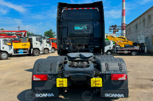 Тягач SCANIA R 500 A6x4NA 20H CN6 G33CM Opc RET Black 2.92 disc 3.35m 440L 525L S. Фото 10