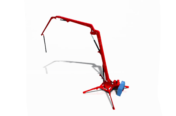 Бетонораспределительная стрела HGY18 с дополнительной комплектацией. Фото 2