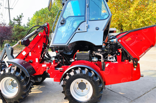 Фронтальный погрузчик TAIAN DY35 дв Changchai ZN390 гидростатический. Фото 3