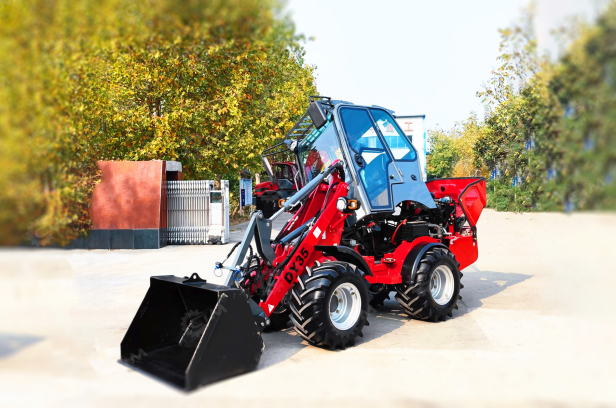 Фронтальный погрузчик TAIAN DY35 дв Changchai ZN390 гидростатический. Фото 6