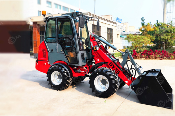 Фронтальный погрузчик TAIAN DY35 дв Changchai ZN390 гидростатический. Фото 13