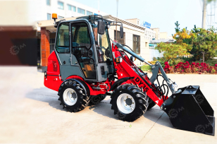 Фронтальный погрузчик TAIAN DY35 дв Changchai ZN390 гидростатический. Фото 13