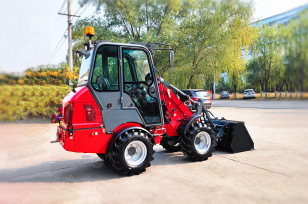 Фронтальный погрузчик TAIAN DY35 дв Changchai ZN390 гидростатический. Фото 14