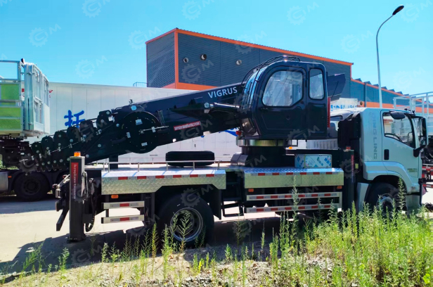 Автовышка VIGRUS 45м без шасси 9 секций. Фото 3