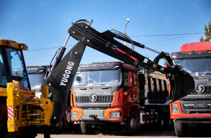 Экскаватор-погрузчик YUGONG 488CX дв YUCHAI, мосты и КП carraro, печка под сиденье, телескопическая стрела,SRS, быстросъем, ковш 6в1. Фото 6