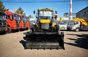 Экскаватор-погрузчик YUGONG 488CX дв YUCHAI, мосты и КП carraro, печка под сиденье, телескопическая стрела,SRS, быстросъем, ковш 6в1. Фото 42