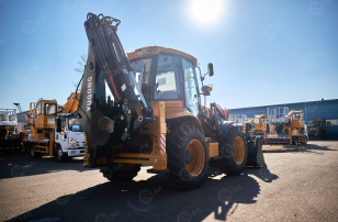 Экскаватор-погрузчик YUGONG 488CX дв YUCHAI, мосты и КП carraro, печка под сиденье, телескопическая стрела,SRS, быстросъем, ковш 6в1. Фото 45