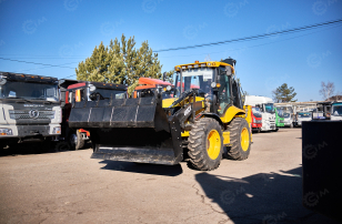 Экскаватор-погрузчик YUGONG 488CX дв YUCHAI, мосты и КП carraro, печка под сиденье, телескопическая стрела,SRS, быстросъем, ковш 6в1. Фото 56