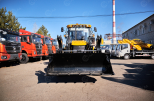 Экскаватор-погрузчик YUGONG 488CX дв YUCHAI, мосты и КП carraro, печка под сиденье, телескопическая стрела,SRS, быстросъем, ковш 6в1. Фото 58