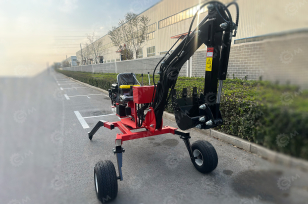 Мини-экскаватор прицепной ковш 0,2м3. Фото 3