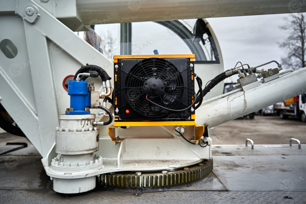 Крановая установка (без шасси) VIGRUS VGS8 гп 8т 5 секций стрела 26м, корзина, с буром 3м диаметр 350мм. Фото 10