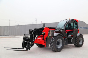 Телескопический погрузчик LGMG H1840 гп 4т, высота подъема 18м, рабочая платформа, ковш 1м3, вилы, мосты и КП carraro. Фото 7