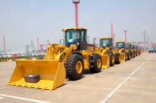 Фронтальный погрузчик Shandong SEM ZL50G. Фото 1