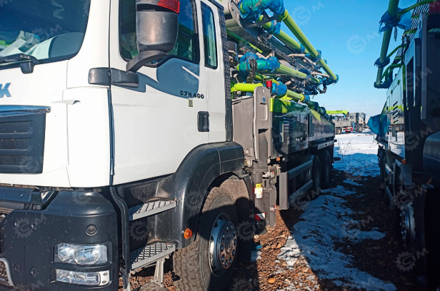 Автобетононасос Zoomlion 56X-6RZ шасси SITRAK 8х4 высота 56м. Фото 4