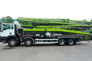 Автобетононасос Zoomlion 56X-6RZ шасси SITRAK 8х4 высота 56м. Фото 5