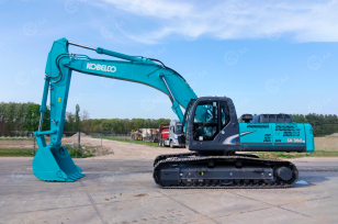 Гусеничный экскаватор Kobelco SK350LC-8. Фото 1