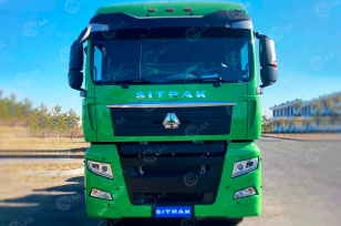 Седельный тягач SITRAK C7H 6x2 480л.с. автомат с гидравлическим замедлителем, подогрев топливного бака, ленивая ось, 23 год. Фото 4