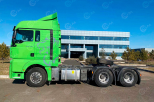 Седельный тягач SITRAK C7H 6x2 480л.с. автомат с гидравлическим замедлителем, подогрев топливного бака, ленивая ось, 23 год. Фото 1