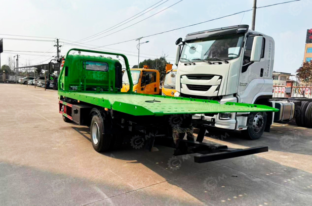 Надстройка эвакуатора сдвижная платформа 5,6м, лебёдка гп 4т, бриль. Фото 2