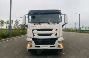 Газовоз на шасси ISUZU 4х2 дв 151kw цистерна 15м3 для перевозки сжиженного газа насос, счетчик, заправочный пистолет, шланг 40м, механический расходомер. Фото 2