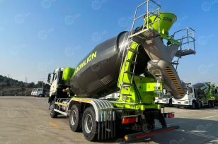 Автобетоносмеситель ZOOMLION 10JBE на шасси DONG FENG 6X4 дв 309 Kw, бочка 10м3. Фото 2