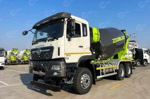 Автобетоносмеситель ZOOMLION 10JBE на шасси DONG FENG 6X4 дв 309 Kw, бочка 10м3. Фото 1