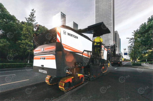 Дорожная фреза гусеничная WIRTGEN W195P с системой нивелирования и прокрутки барабана. Фото 2