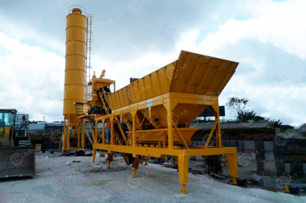 Бетонный завод HZS35 (летний вариант) , без силоса и без шнекового конвеера. Фото 2