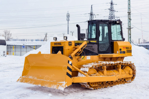 Бульдозер SHEHWA HBXG TS165-3 (Кабелеукладчик) болотные гусеницы, с механизмом укладки кабеля кондиционер. Фото 1